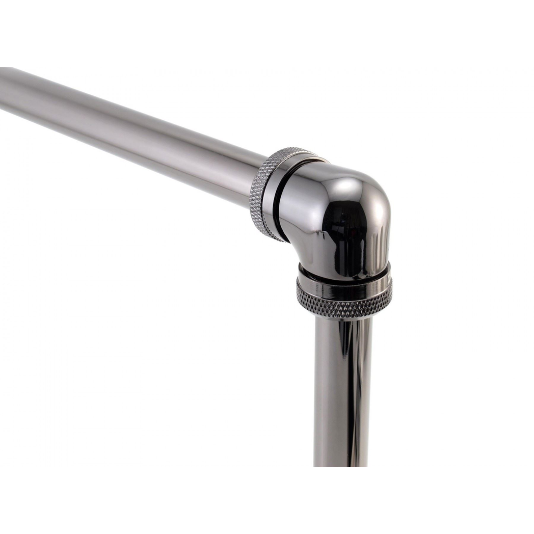 XSPC 14mm Rigid Tubing 90 Elbow Fitting (Matte Black)