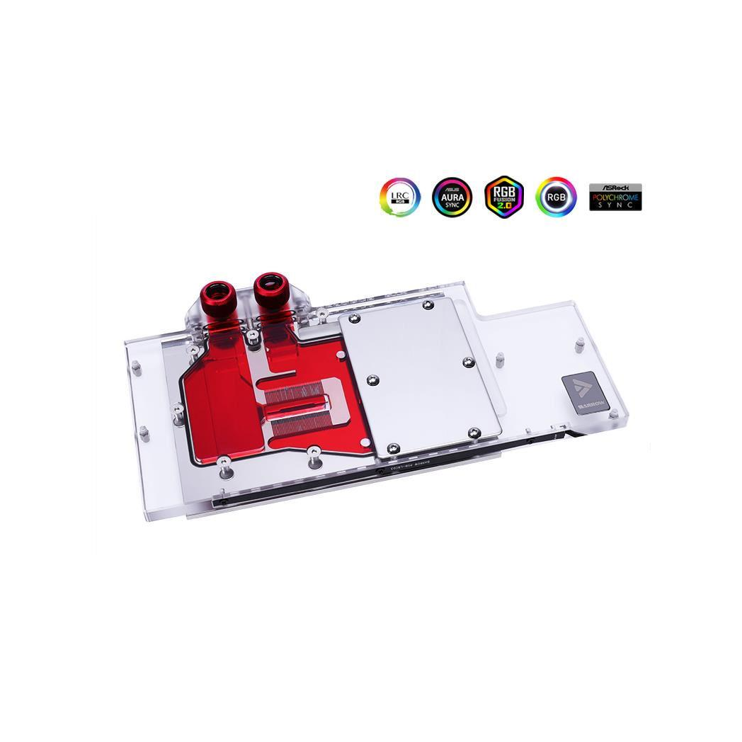 Barrow NVIDIA RTX 3080/3090, MSI TRIO Aurora aRGB Graphics Card Waterblock