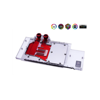 Barrow NVIDIA RTX 3080/3090, MSI TRIO Aurora aRGB Graphics Card Waterblock