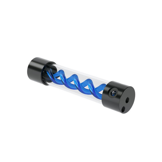 Barrow T-Virus Acrylic Blue Helix Reservoir 255mm - Black