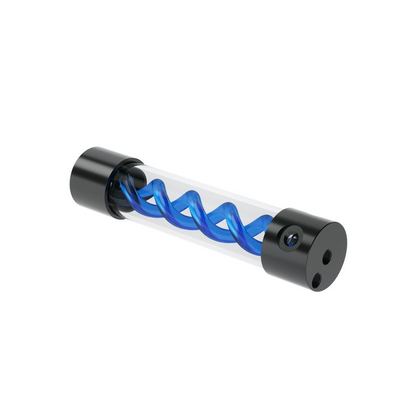 Barrow T-Virus Acrylic Blue Helix Reservoir 255mm - Black
