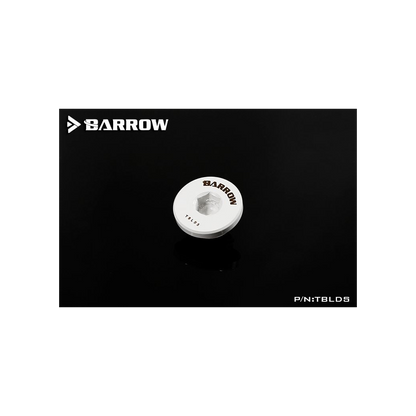 Barrow G1/4 Hex Blank Plug - White (6 Pack)