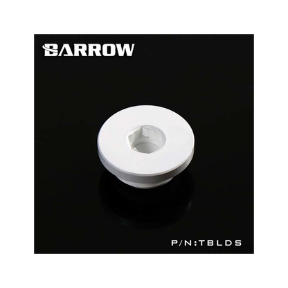 Barrow G1/4 Hex Blank Plug - White (6 Pack)