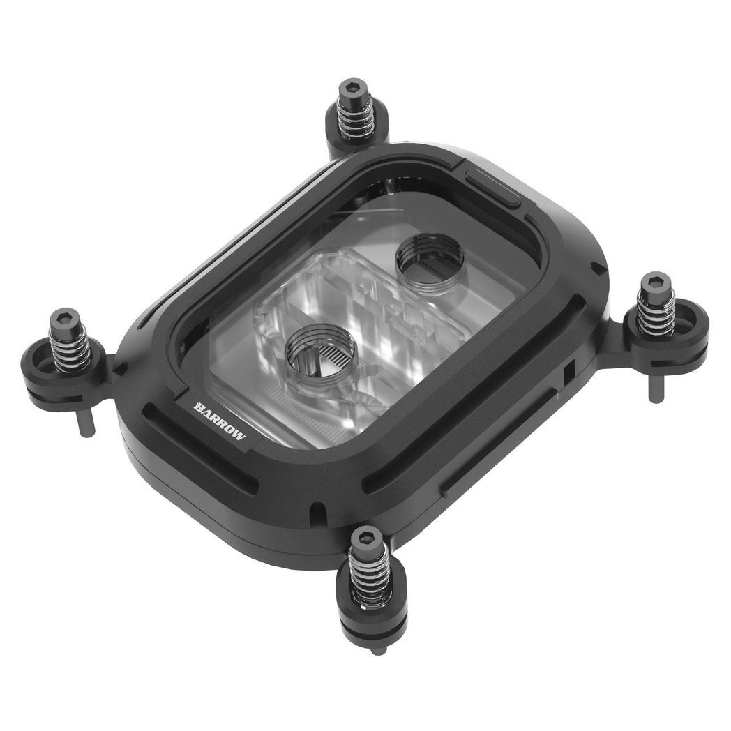Barrow Acrylic Kepler Series CPU Waterblock, aRGB, INTEL 115x / 1700 - Black