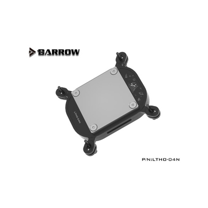 Barrow Acrylic Kepler Series CPU Waterblock, aRGB, INTEL 115x / 1700 - Black
