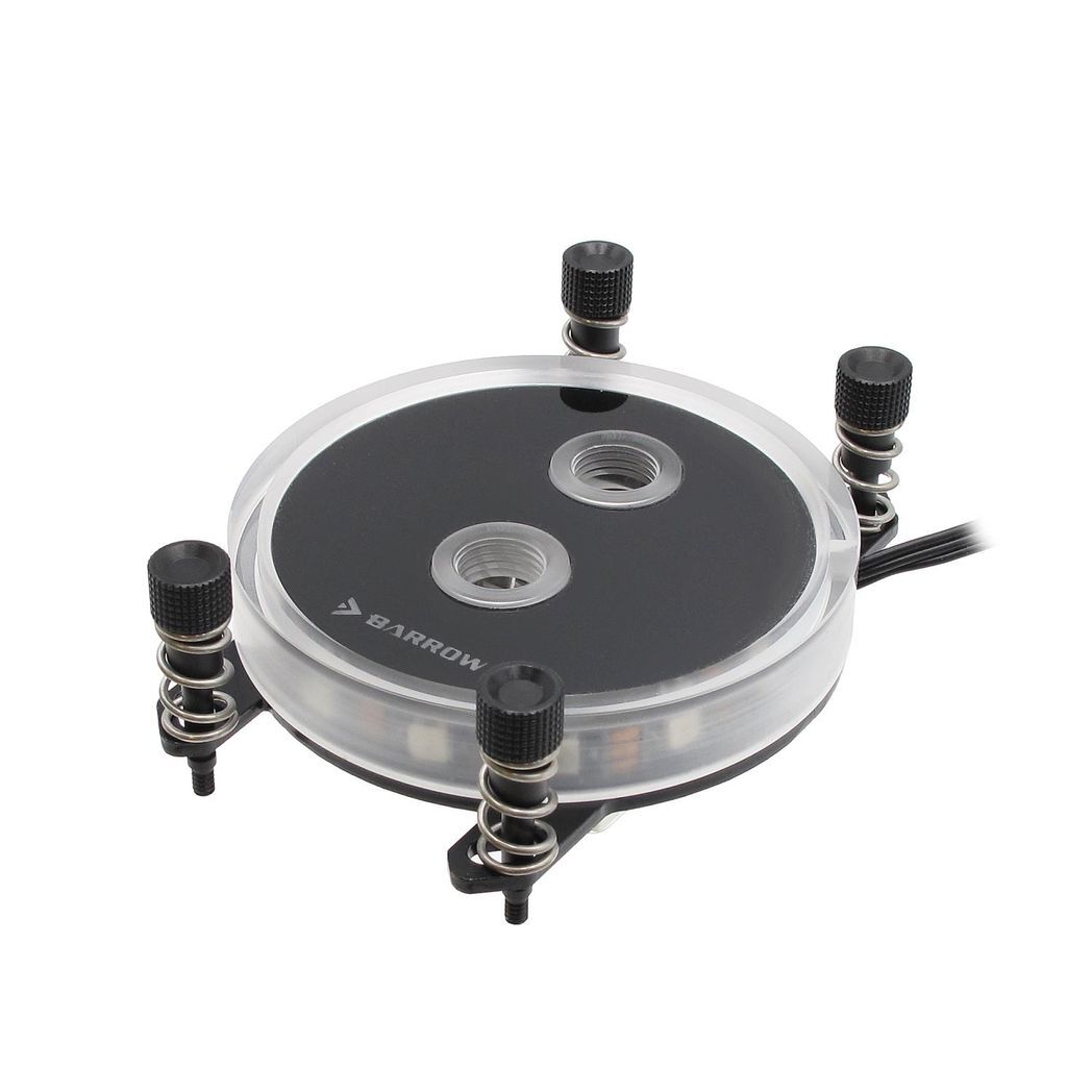 Barrow Rays Edition Aurora CPU Waterblock, LRC 2.0 RGB, AMD AM4 - Black