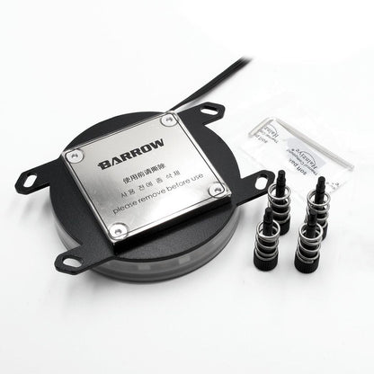 Barrow Rays Edition Aurora CPU Waterblock, LRC 2.0 RGB, AMD AM4 - Black