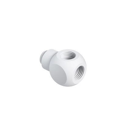 Barrow G1/4 Male Rotary - G1/4 Female 3 Way T-Splitter - White