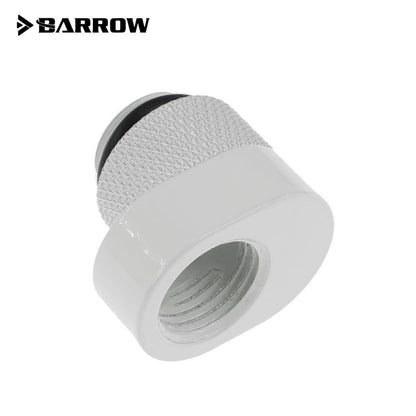Barrow G1/4 Male to G1/4 Offset Female 360 Degree Rotary Adapter - White