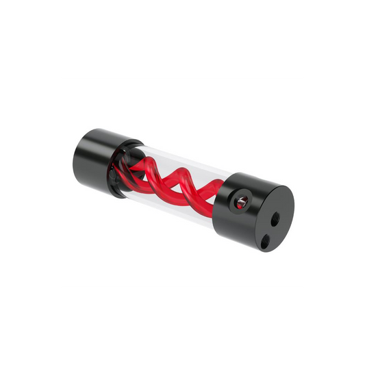 Barrow T-Virus Acrylic Red Helix Reservoir 205mm - Black