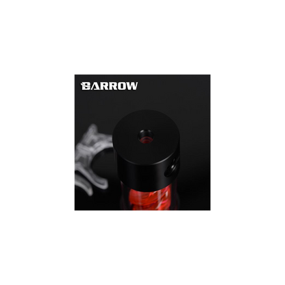 Barrow T-Virus Acrylic Red Helix Reservoir 205mm - Black