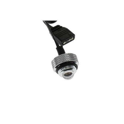XSPC G1/4, 5V 3Pin aRGB LED Blank Plug - Chrome