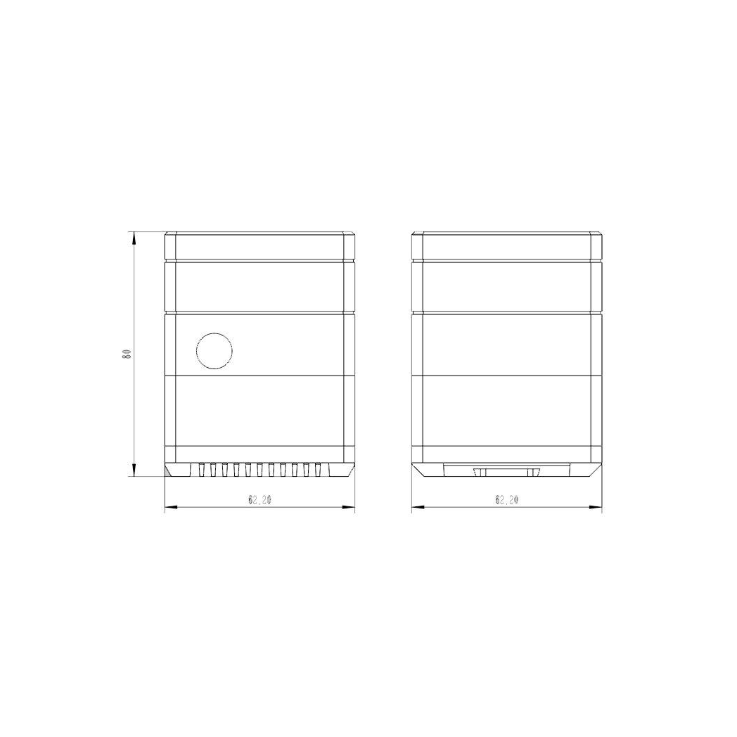 Barrow SPB17-TM 960LPH 17W PWM Mini Pump Reservoir with LRC 2.0 RGB - Silver