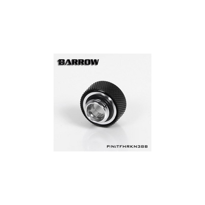 Barrow G1/4 - 13/10mm Flexible Tube Compression Fitting - Black (6 Pack)