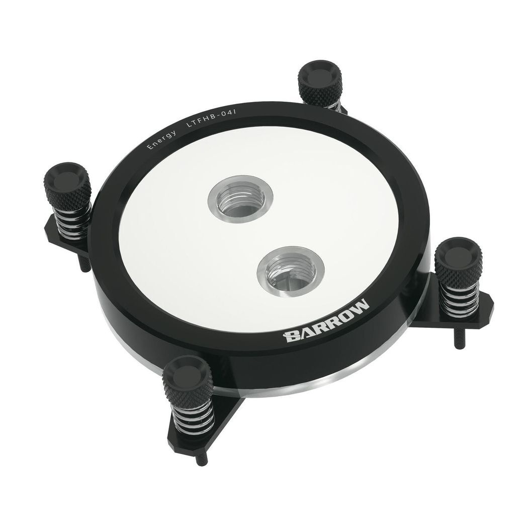 Barrow Supreme Infinity Mirror CPU Waterblock, aRGB, INTEL 115x, 1700 - Black
