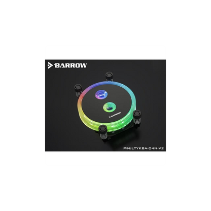 Barrow Supreme Infinity Mirror CPU Waterblock, aRGB, INTEL 115x, 1700 - Black