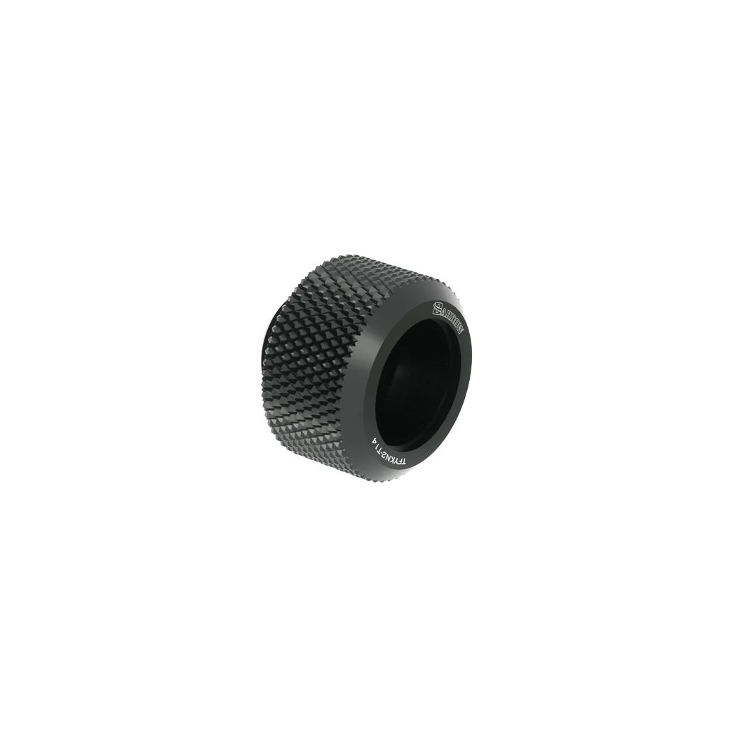 Barrow G1/4 - 14mm OD Anti Off Rubber Seal Hard Tube Compression Fitting - Black