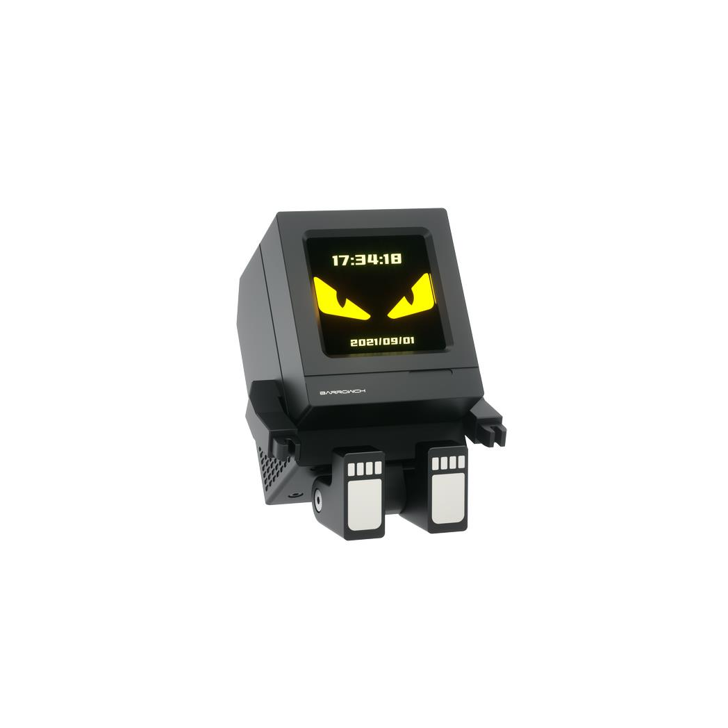 BarrowCH Limited Edition Cyclops, Mini 75mm HDMI LCD External Display - Black