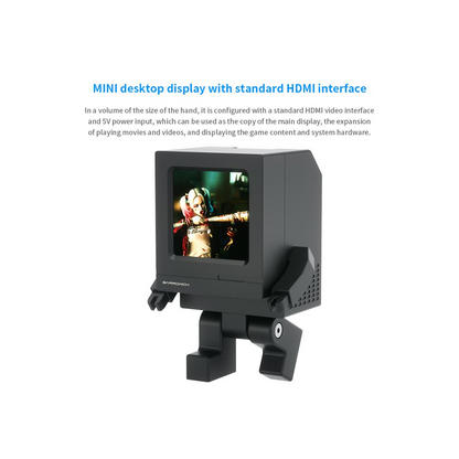 BarrowCH Limited Edition Cyclops, Mini 75mm HDMI LCD External Display - Black