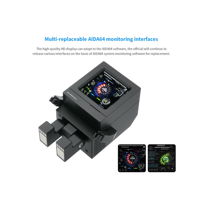 BarrowCH Limited Edition Cyclops, Mini 75mm HDMI LCD External Display - Black