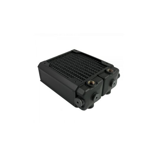 Black Ice SR2 Xtreme+ 120 MP Multi Port Radiator - Black Carbon