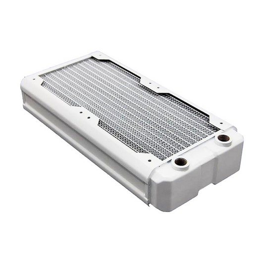 Black Ice Nemesis GTX 240 Radiator - Satin White