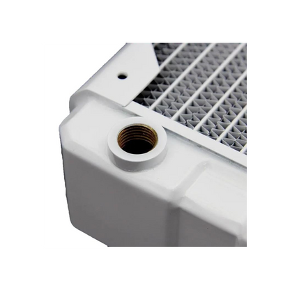 Black Ice Nemesis GTX 240 Radiator - Satin White