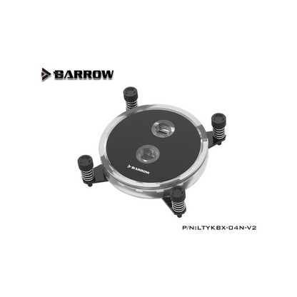 Barrow Rays Edition Aurora CPU Waterblock,aRGB, INTEL 2011(3), 2066 - Black