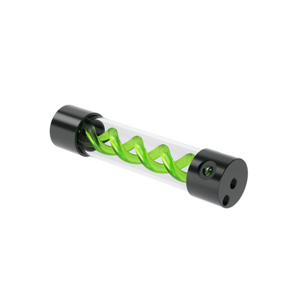 Barrow T-Virus Acrylic Green Helix Reservoir 255mm - Black