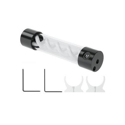 Barrow T-Virus Acrylic White Helix Reservoir 255mm - Black