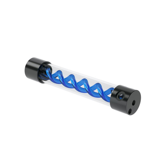 Barrow T-Virus Acrylic Blue Helix Reservoir 305mm - Black