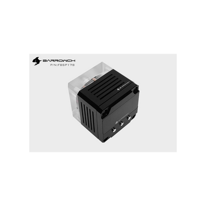 BarrowCH 17W PWM 960LPH Intelligent Pump with OLED Display - Black