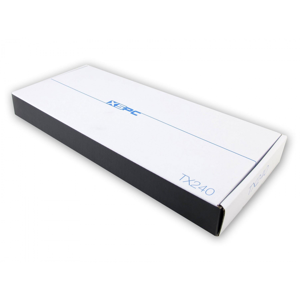 XSPC TX240 Ultrathin Radiator - White