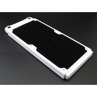 XSPC TX240 Ultrathin Radiator - White
