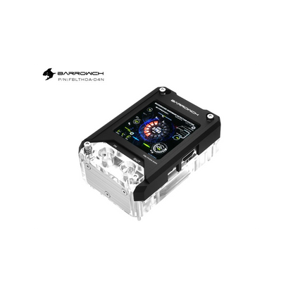 BarrowCH HDMI LCD Display CPU Waterblock with LRC 2.0 RGB, AMD - Black