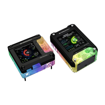 BarrowCH HDMI LCD Display CPU Waterblock with LRC 2.0 RGB, AMD - Black