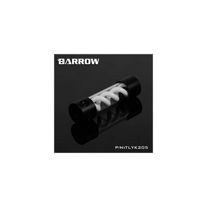 Barrow T-Virus Acrylic White Helix Reservoir 205mm - Black