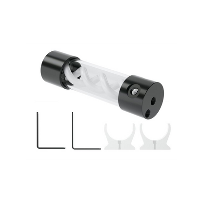 Barrow T-Virus Acrylic White Helix Reservoir 205mm - Black