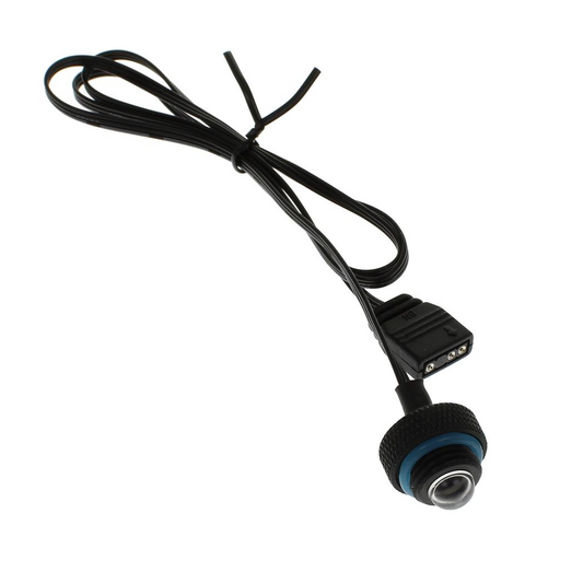 XSPC G1/4, 5V 3Pin aRGB LED Blank Plug - Matt Black