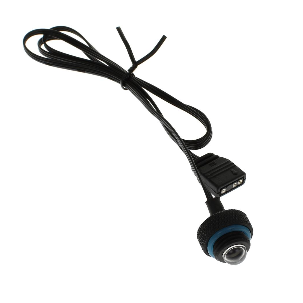 XSPC G1/4, 5V 3Pin aRGB LED Blank Plug - Matt Black