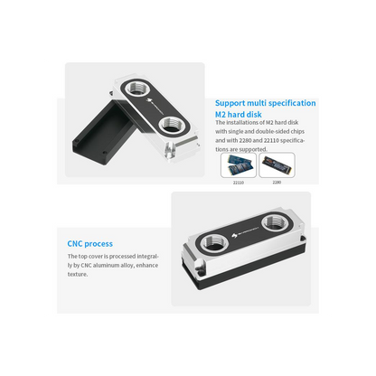BarrowCH M2 Hard Disk Waterblock - Black