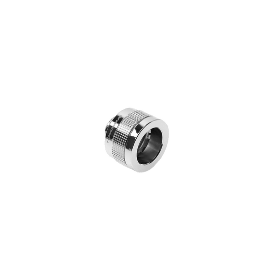 BarrowCH G1/4 - 16mm OD Wolverine Super Anti Off Hard Tube Fitting - Shi Silver