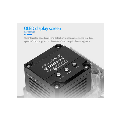 BarrowCH OLED CPU Waterblock, LRC 2.0 RGB, Integrated 17W PWM Pump - AMD AM4