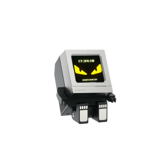 BarrowCH Limited Edition Cyclops, Mini 75mm HDMI LCD External Display - Silver