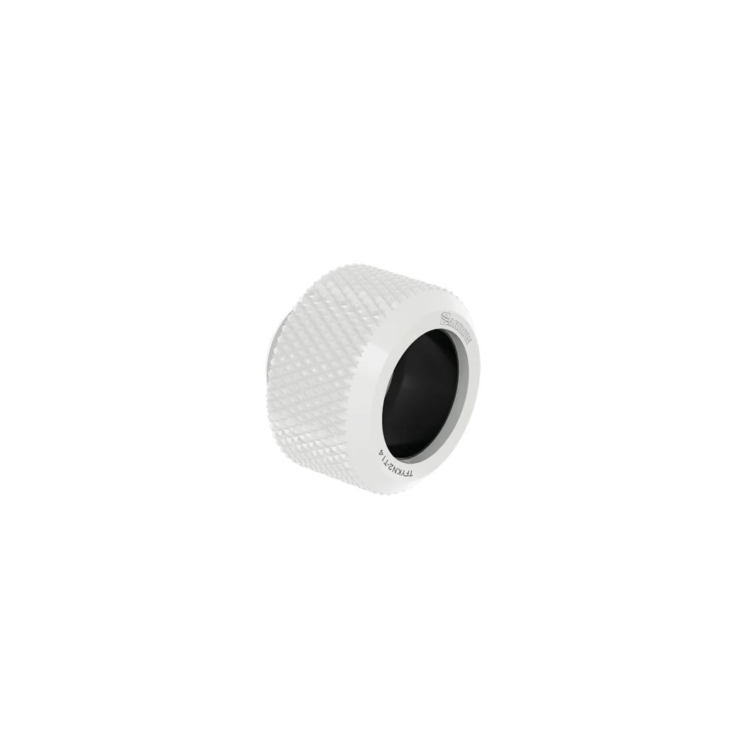 Barrow G1/4 - 14mm OD Anti Off Rubber Seal Hard Tube Compression Fitting - White