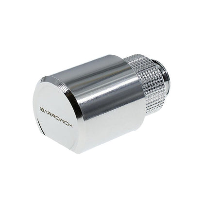 BarrowCH G1/4 Male Rotary to Smooth 90 Degree Female Angle - Shiny Silver