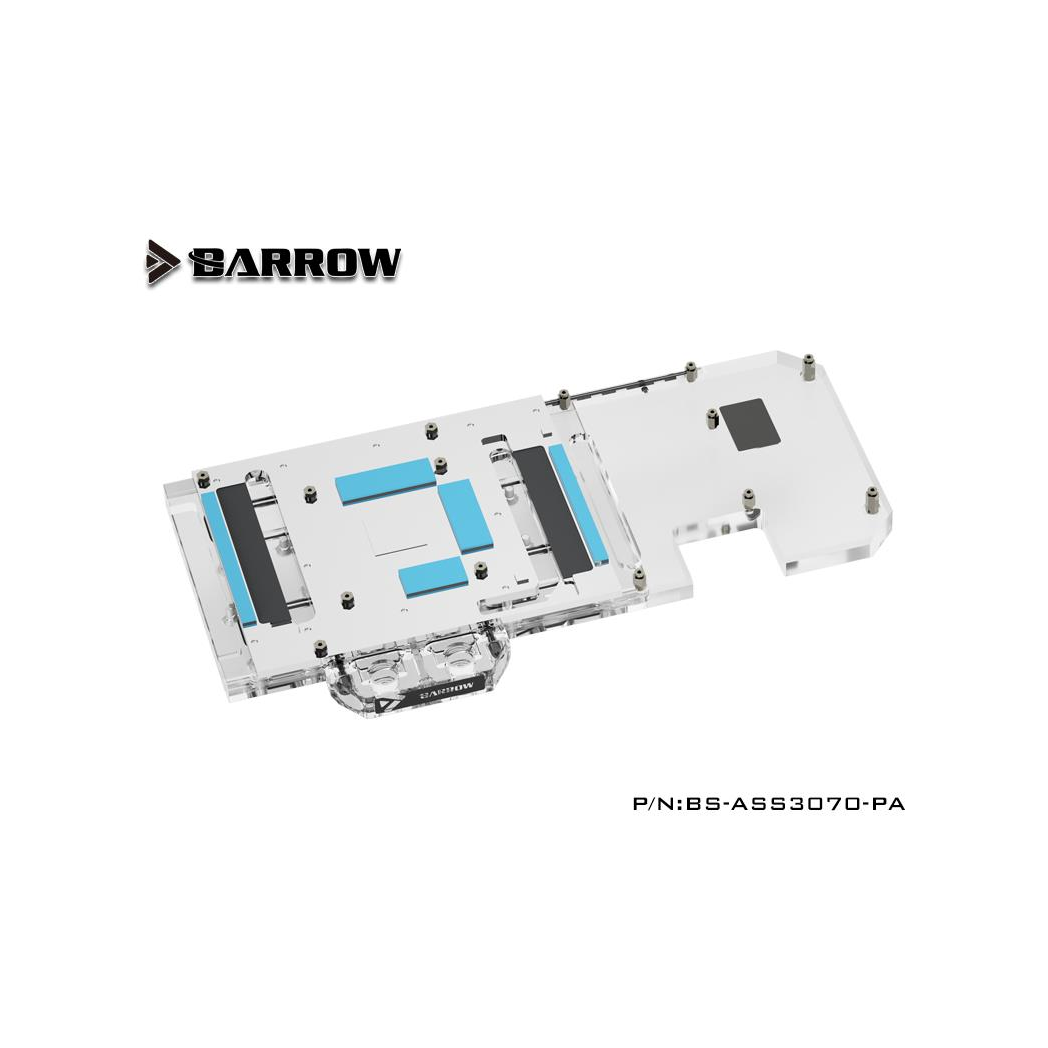 Barrow ASUS RTX 3070/3060Ti 08G, ROG STRIX Gaming aRGB Graphics Card Waterblock