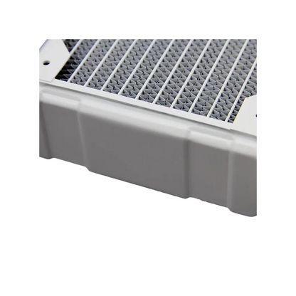 Black Ice Nemesis GTX 120 Radiator - Satin White