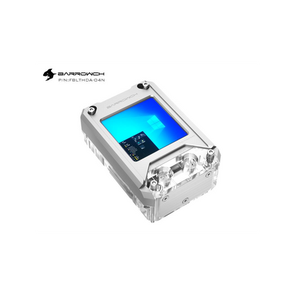 BarrowCH HDMI LCD Display CPU Waterblock with LRC 2.0 RGB, AMD - Silver