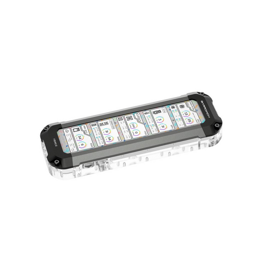 BarrowCH HDMI Reservoir with LCD Display and LRC 2.0 RGB Lighting - Titanium